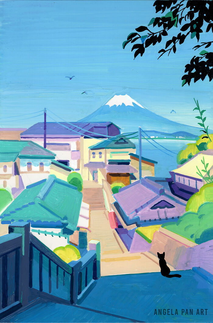 Chú mèo ở Enoshima.