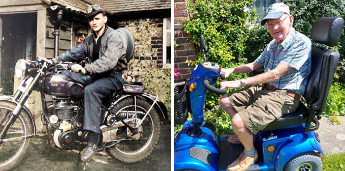 Bạn thấy "chiến mã" năm 1950 (ảnh trái) và "chiến mã" năm 2020, "xế" nào xịn hơn?