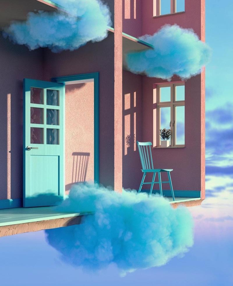 Trong thế giới mơ mộng của Karl Larson, thực - ảo đan xen tạo nên những khung hình thú vị