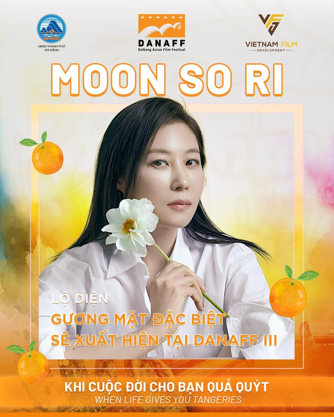 Nữ diễn viên Moon So Ri được xem là "người quen" của DANAFF.