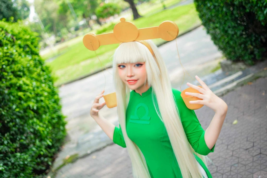 Nhân vật truyện tranh Lớp Học Mật Ngữ bước ra đời thực: Giống bản gốc đến ngỡ ngàng ảnh 13