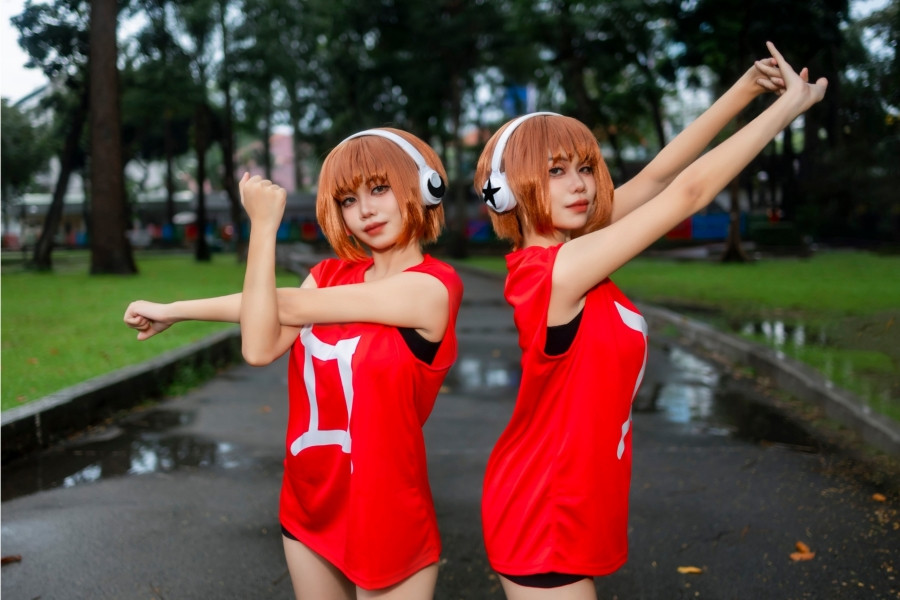 Nhân vật truyện tranh Lớp Học Mật Ngữ bước ra đời thực: Giống bản gốc đến ngỡ ngàng ảnh 6