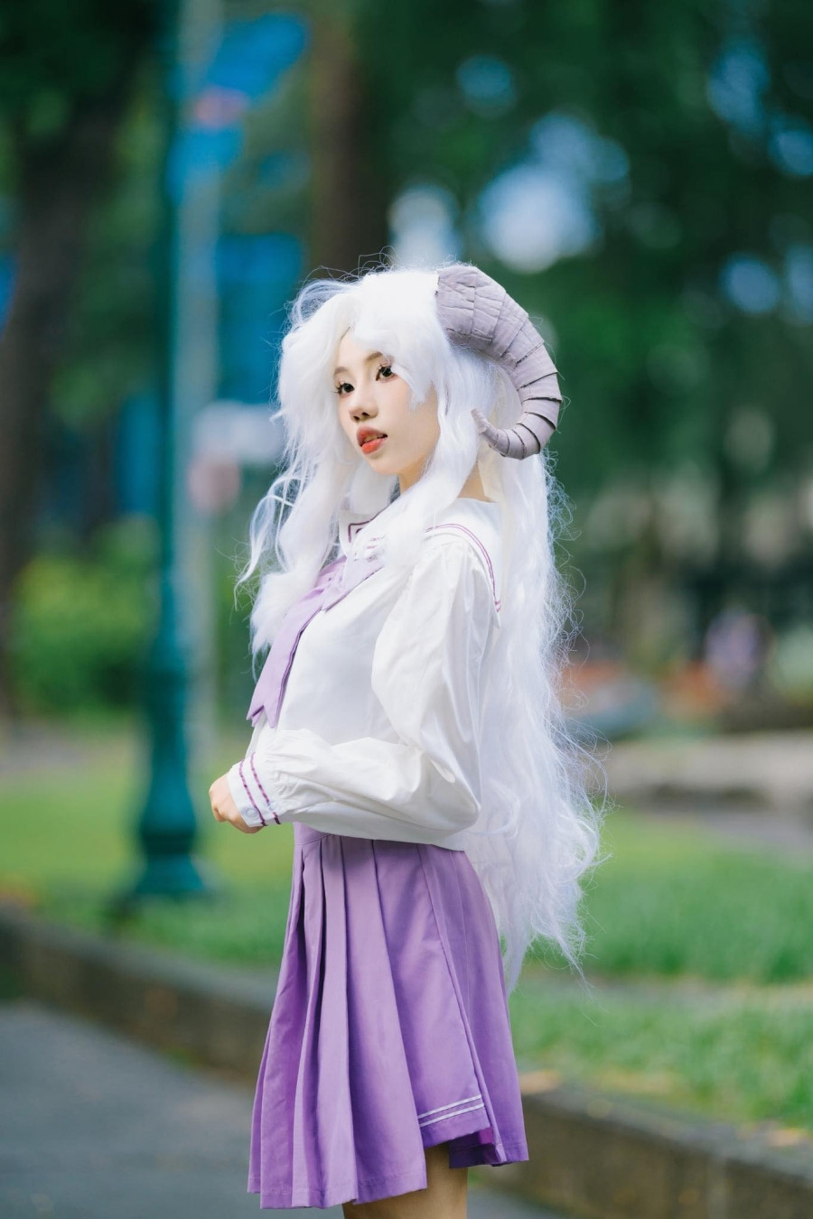 Nhân vật truyện tranh Lớp Học Mật Ngữ bước ra đời thực: Giống bản gốc đến ngỡ ngàng ảnh 8