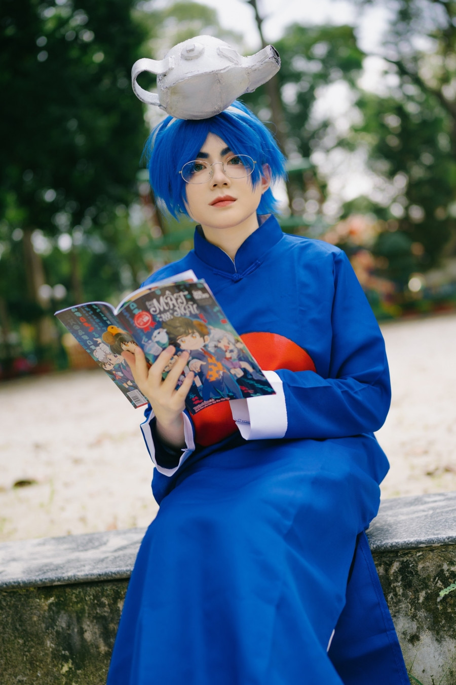 Nhân vật truyện tranh Lớp Học Mật Ngữ bước ra đời thực: Giống bản gốc đến ngỡ ngàng ảnh 5