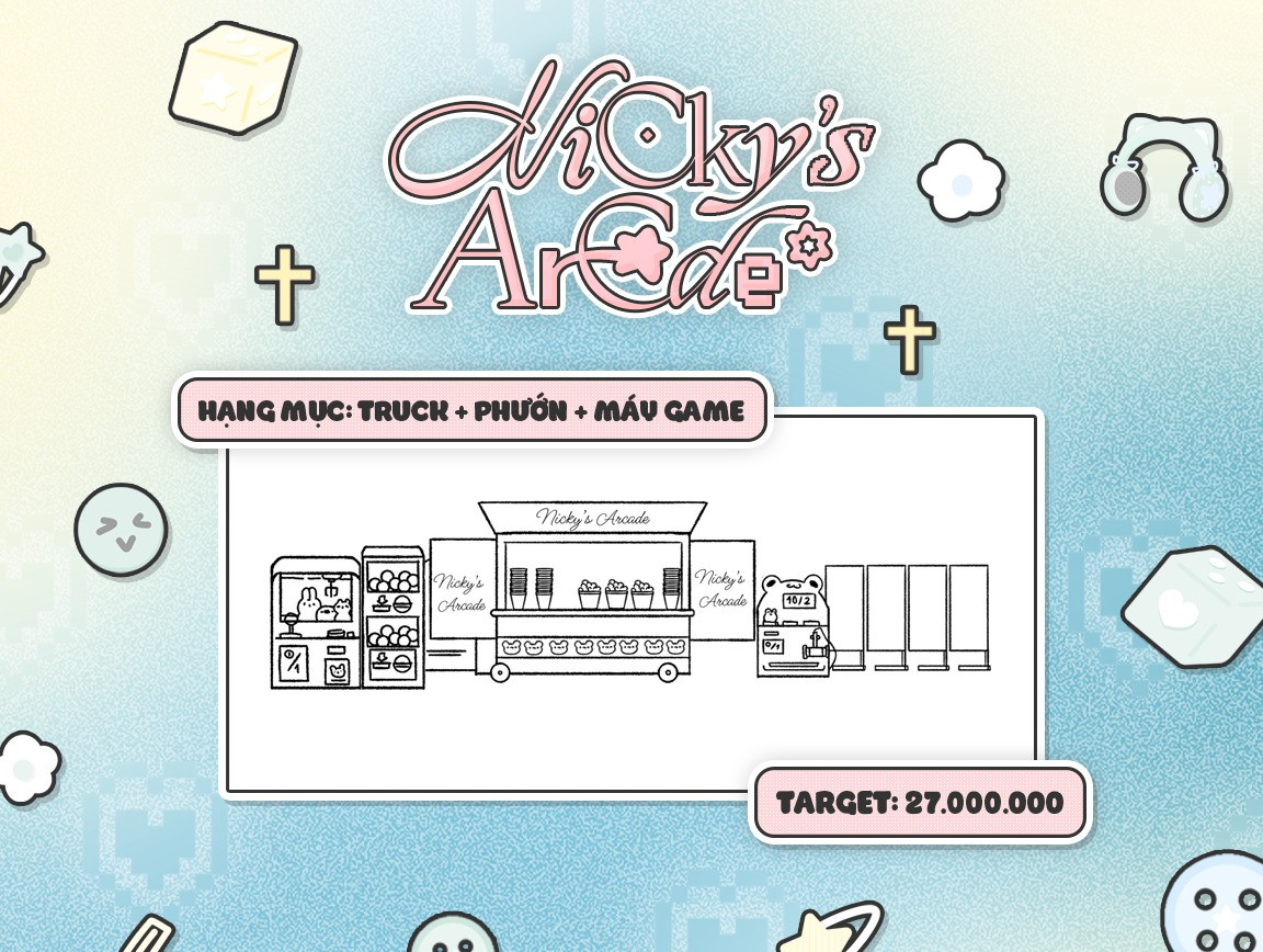 "Nicky’s Arcade" - hứa hẹn mang tới sự mới mẻ và độc đáo.