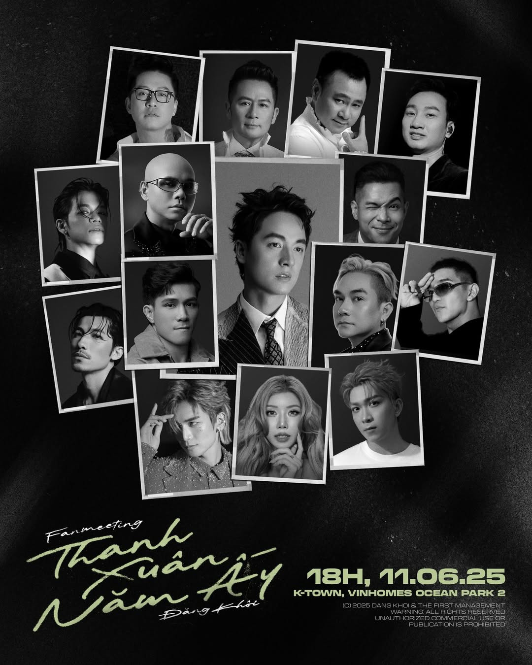 Dàn khách mời "đỉnh nóc kịch trần" tại fan meeting Thanh Xuân Năm Ấy. Dàn khách mời "đỉnh nóc kịch trần" tại fan meeting Thanh Xuân Năm Ấy.