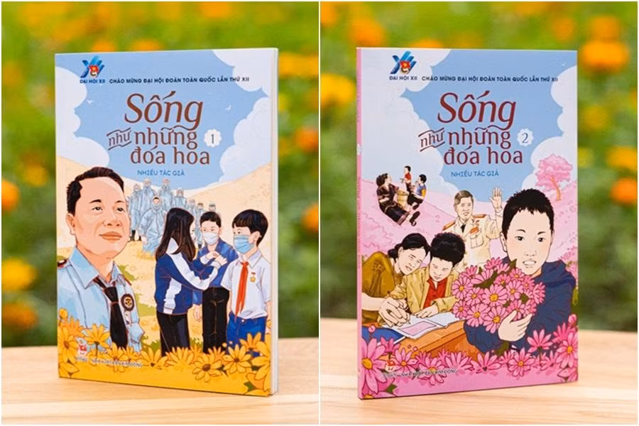 Hai tập bút kí "Sống như những đóa hoa" vừa ra mắt. Hai tập bút kí "Sống như những đóa hoa" vừa ra mắt.