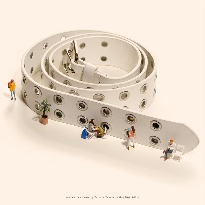 ...nhưng kỳ thực đây lại là một phần của chiếc thắt lưng