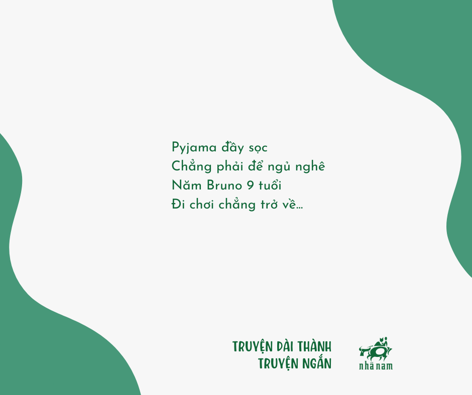 Tóm tắt truyện "Chú bé mang Pyjama sọc" nhận được giải Ba cuộc thi.