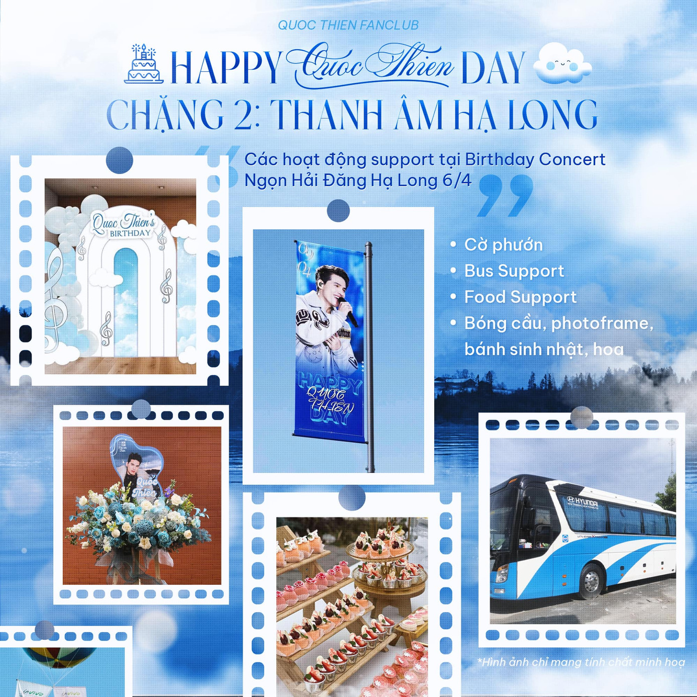 Vào ngày 6/4, Quốc Thiên và người hâm mộ sẽ có một sân khấu âm nhạc mừng tuổi mới. Vào ngày 6/4, Quốc Thiên và người hâm mộ sẽ có một sân khấu âm nhạc mừng tuổi mới.