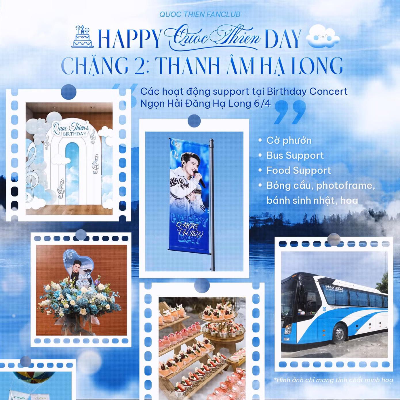 Vào ngày 6/4, Quốc Thiên và người hâm mộ sẽ có một sân khấu âm nhạc mừng tuổi mới.