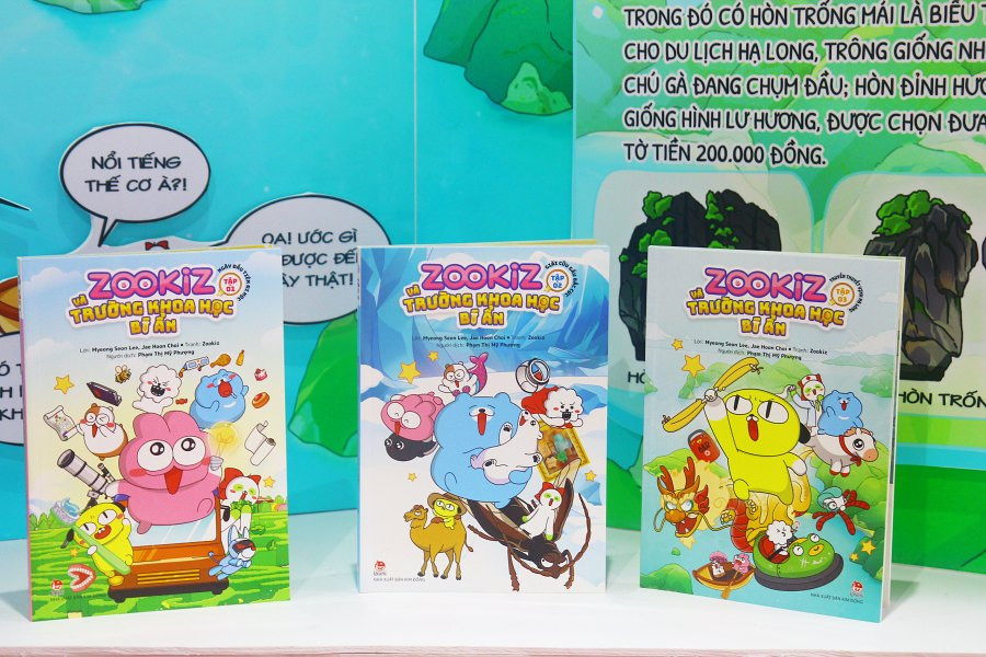 3 tập đầu tiên của bộ truyện tranh "Zookiz và Trường Khoa Học Bí Ẩn" đã ra mắt độc giả tween. 3 tập đầu tiên của bộ truyện tranh "Zookiz và Trường Khoa Học Bí Ẩn" đã ra mắt độc giả tween.