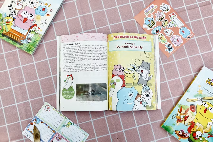 Ở cuối mỗi chương trong "Zookiz và Trường Khoa Học Bí Ẩn" đều có các kiến giải mở rộng