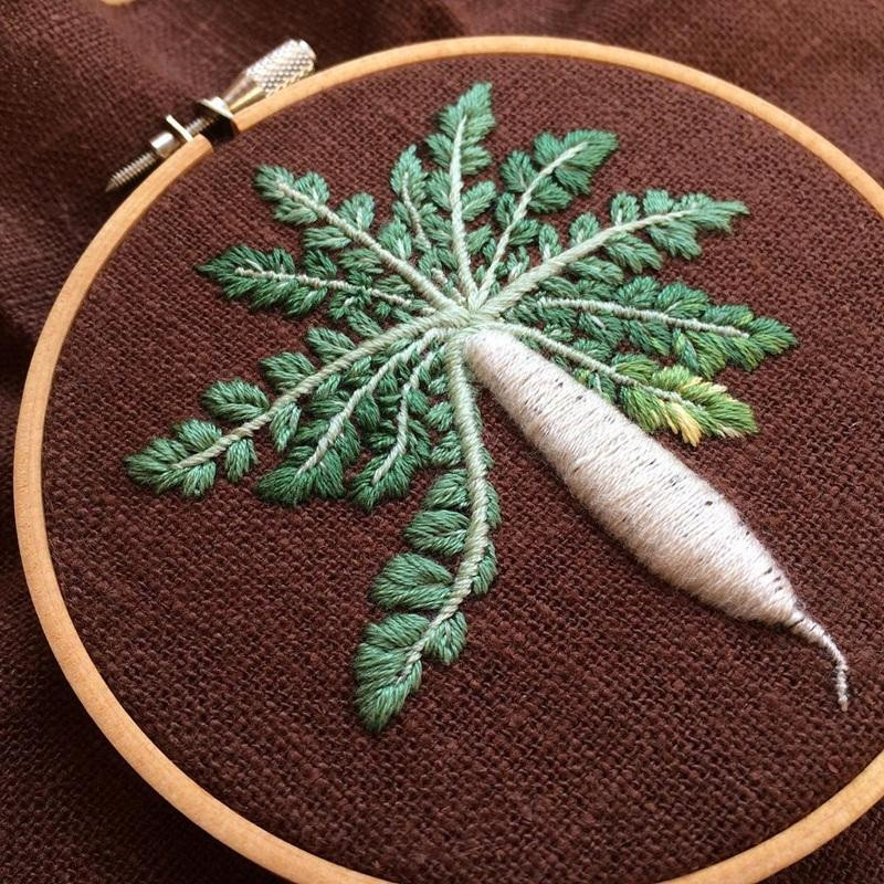 Konekono Kitsune phát hiện hóa ra thêu những thứ có sẵn trong thực tế đối với cô dễ dàng hơn là thêu những thứ phải tưởng tượng ra.