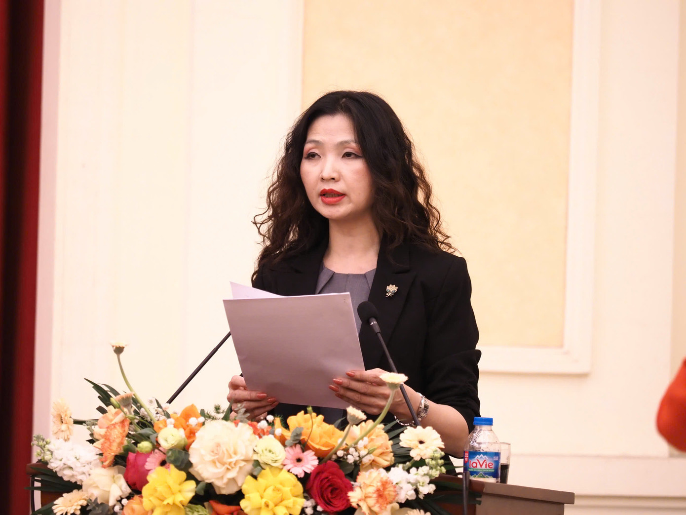 Bà Đỗ Thị Phong Lan - Phó Vụ trưởng Vụ Tổ chức cán bộ. Bà Đỗ Thị Phong Lan - Phó Vụ trưởng Vụ Tổ chức cán bộ.