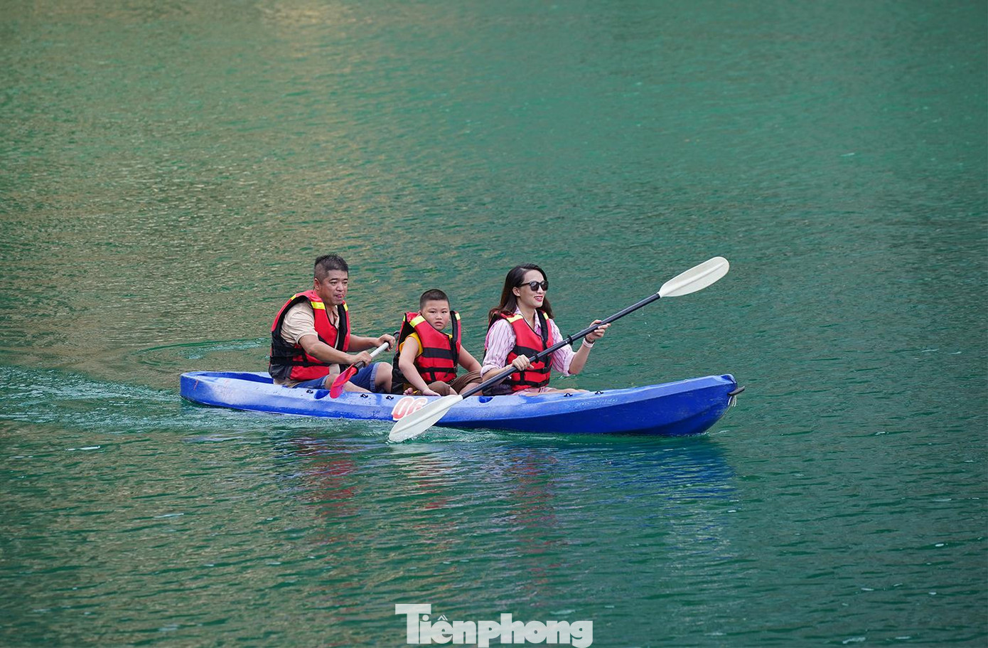 Gia đình anh chị Cường Thu ở Hà Nội chia sẻ: "Chúng tôi đã có những trải nghiệm đáng nhớ ở nơi đây. Chắc chắn chúng tôi sẽ quay trở lại".