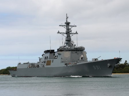 Một tàu khu trục của Hàn Quốc.