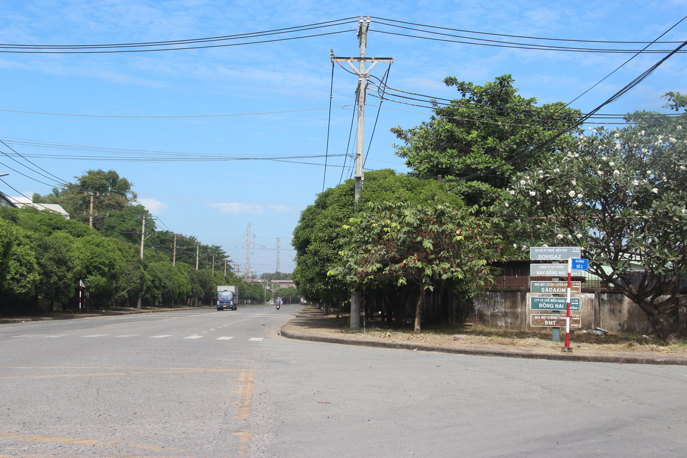 Hạ tầng KCN Biên Hòa 1 đã hoàn thiện Hạ tầng KCN Biên Hòa 1 đã hoàn thiện