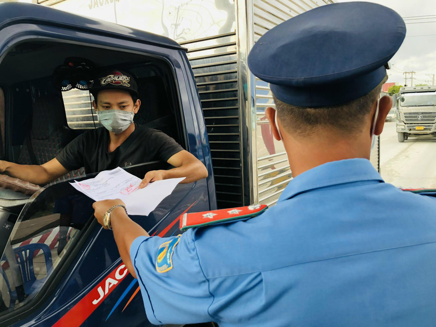 Tăng cường biện pháp phòng chống dịch trong hoạt động vận tải ở DN 3 tại chỗ