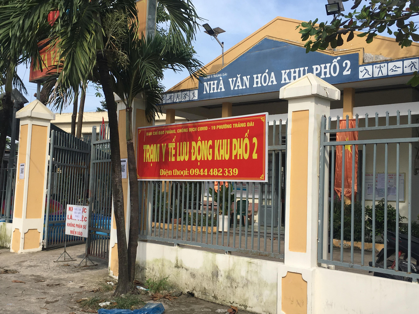 Một trạm y tế lưu động ở TP Biên Hòa Một trạm y tế lưu động ở TP Biên Hòa