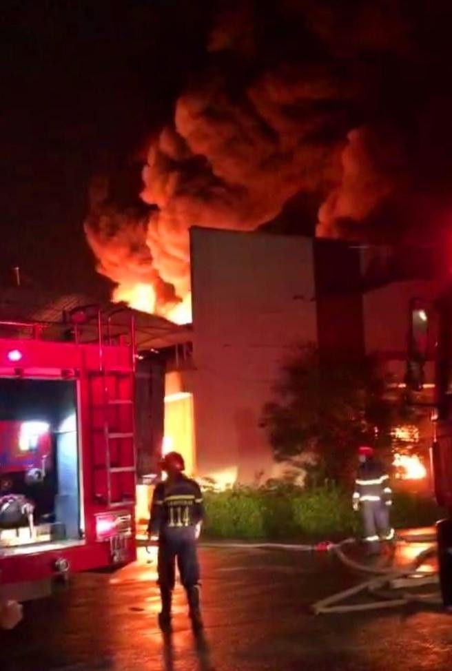 Hiện trường vụ cháy Hiện trường vụ cháy