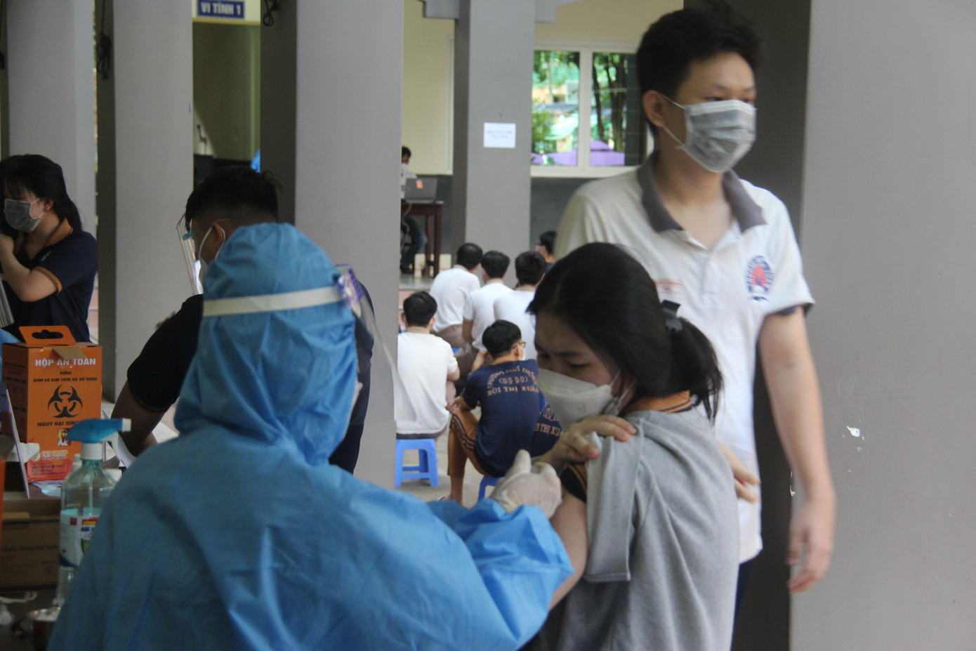 Đồng Nai hiện đang triển khai tiêm vắc xin ngừa COVID-19 mũi 3