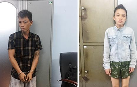 Hai đối tượng bị bắt giữ Hai đối tượng bị bắt giữ