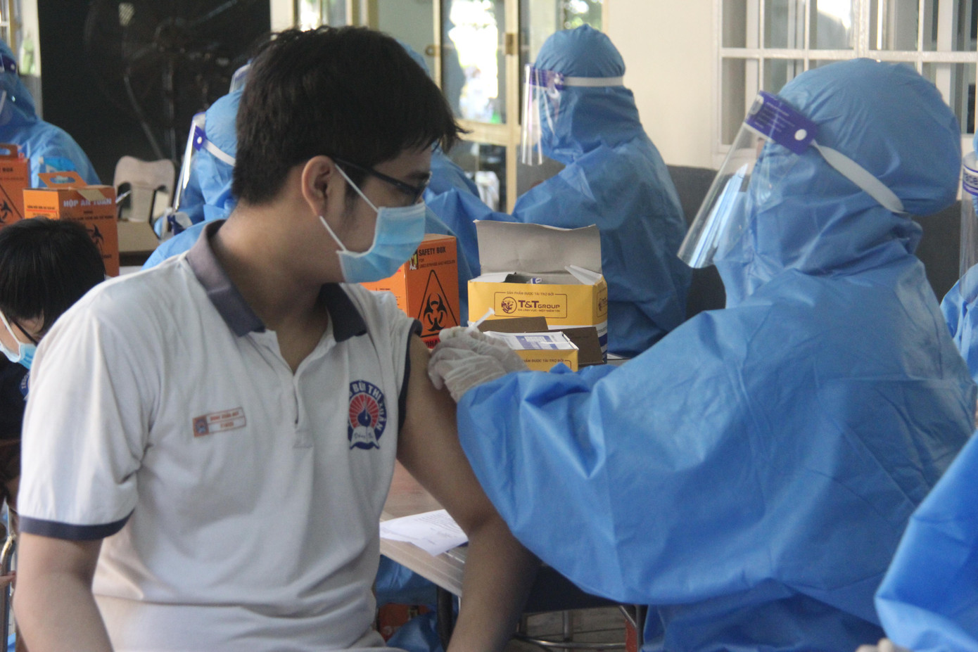 Đồng Nai đang tiến hành tiêm vắc xin cho trẻ em