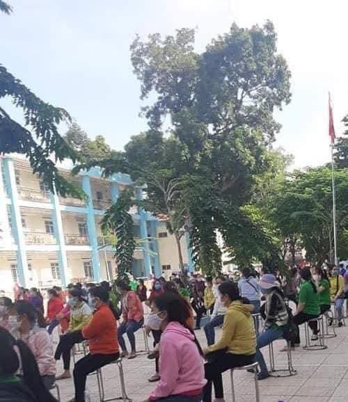 Xét nghiệm cho công nhân Cty Changshin VN