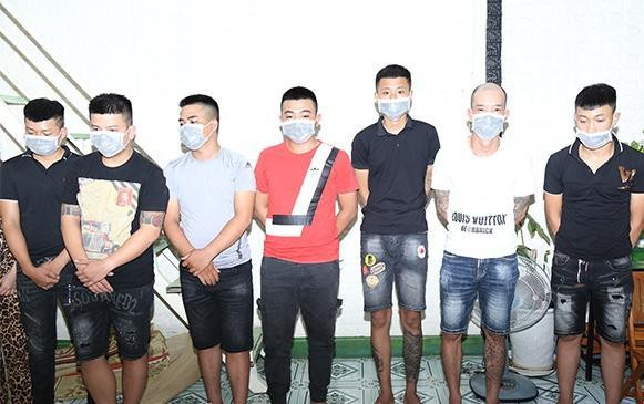 Các đối tượng trong băng nhóm cho vay nặng lãi