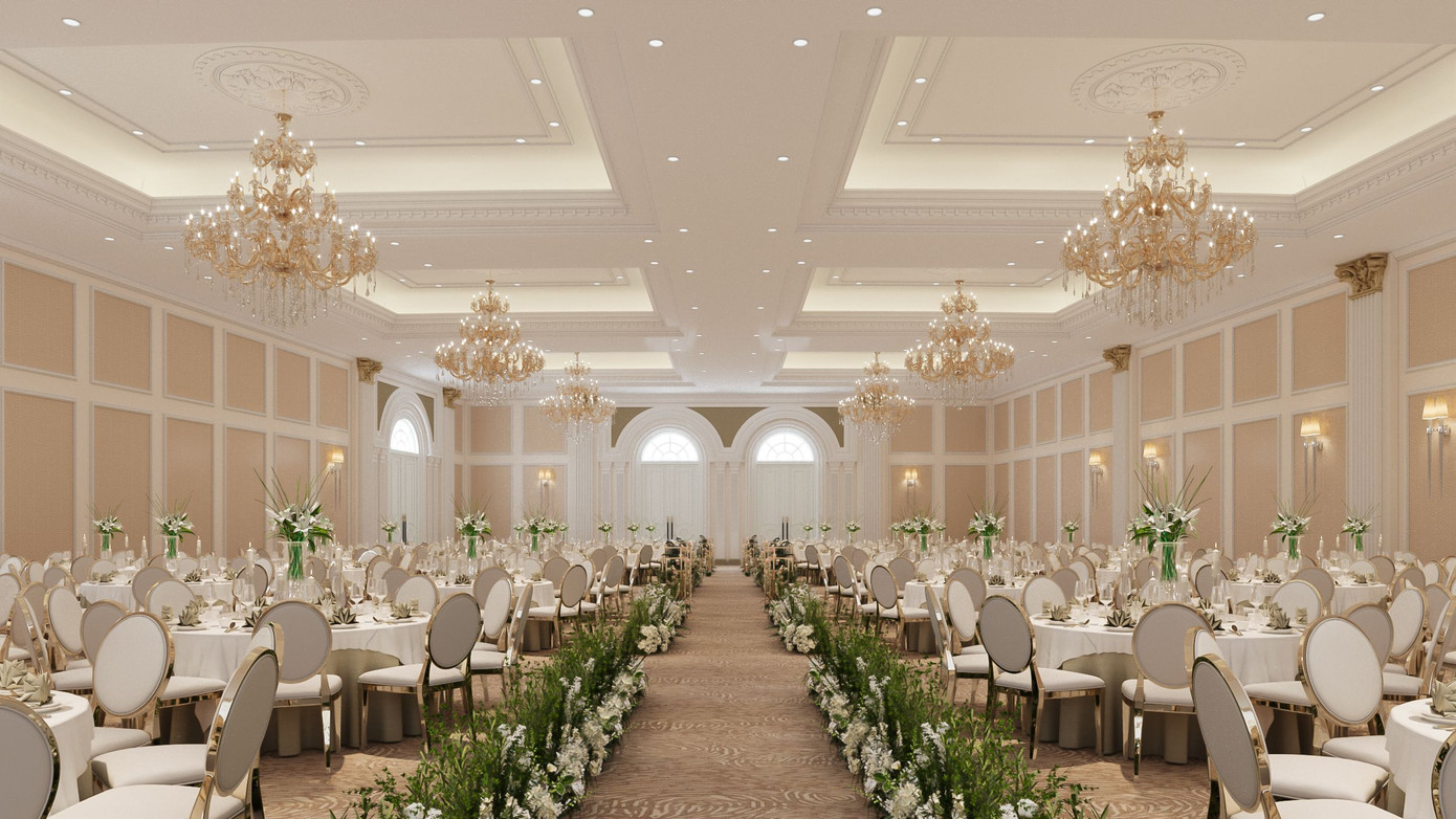 Vẻ đẹp lịch lãm, sang trọng của Trung tâm hội nghị tại Vinhomes Ocean Park 2