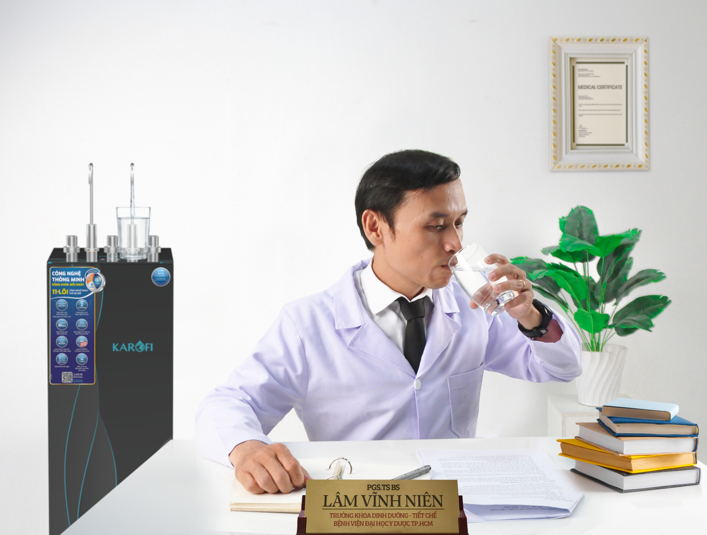 PGS.TS BS Lâm Vĩnh Niên - Trưởng khoa Dinh Dưỡng Tiết chế, Bệnh viện Đại học Y Dược TP.HCM PGS.TS BS Lâm Vĩnh Niên - Trưởng khoa Dinh Dưỡng Tiết chế, Bệnh viện Đại học Y Dược TP.HCM