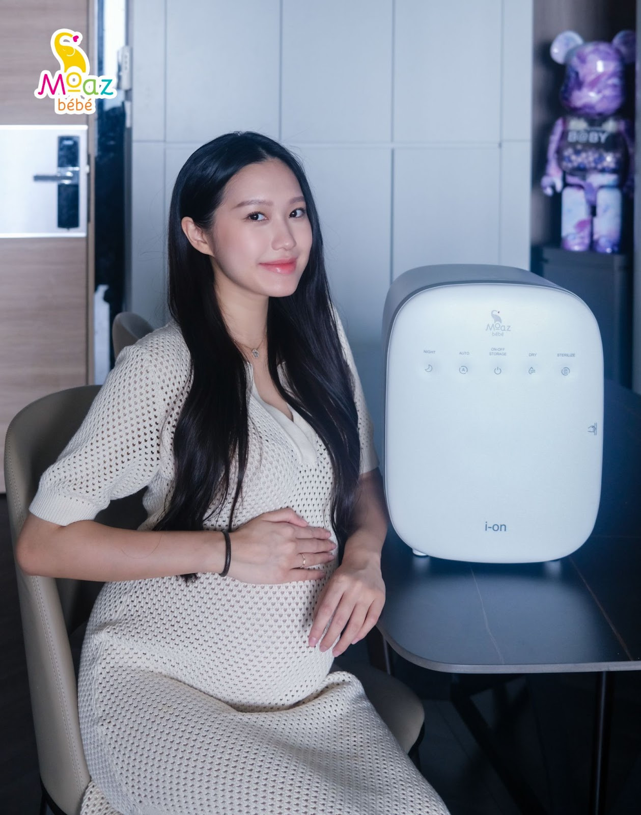 Sát ngày sinh nở, Doãn Hải My vẫn giữ được sắc vóc khỏe mạnh, tươi tắn.