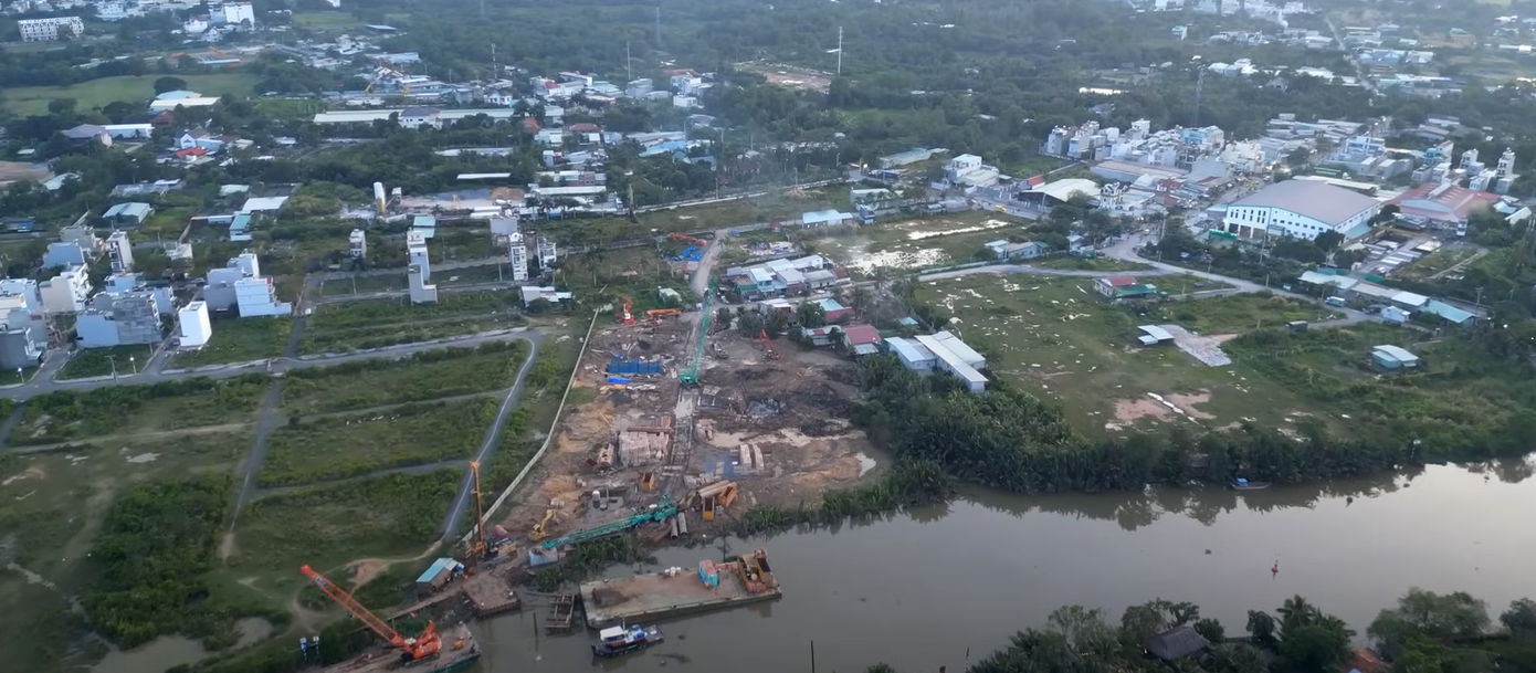 Dự án Vành đai 3 đoạn qua Rạch Trau Trảu Dự án Vành đai 3 đoạn qua Rạch Trau Trảu