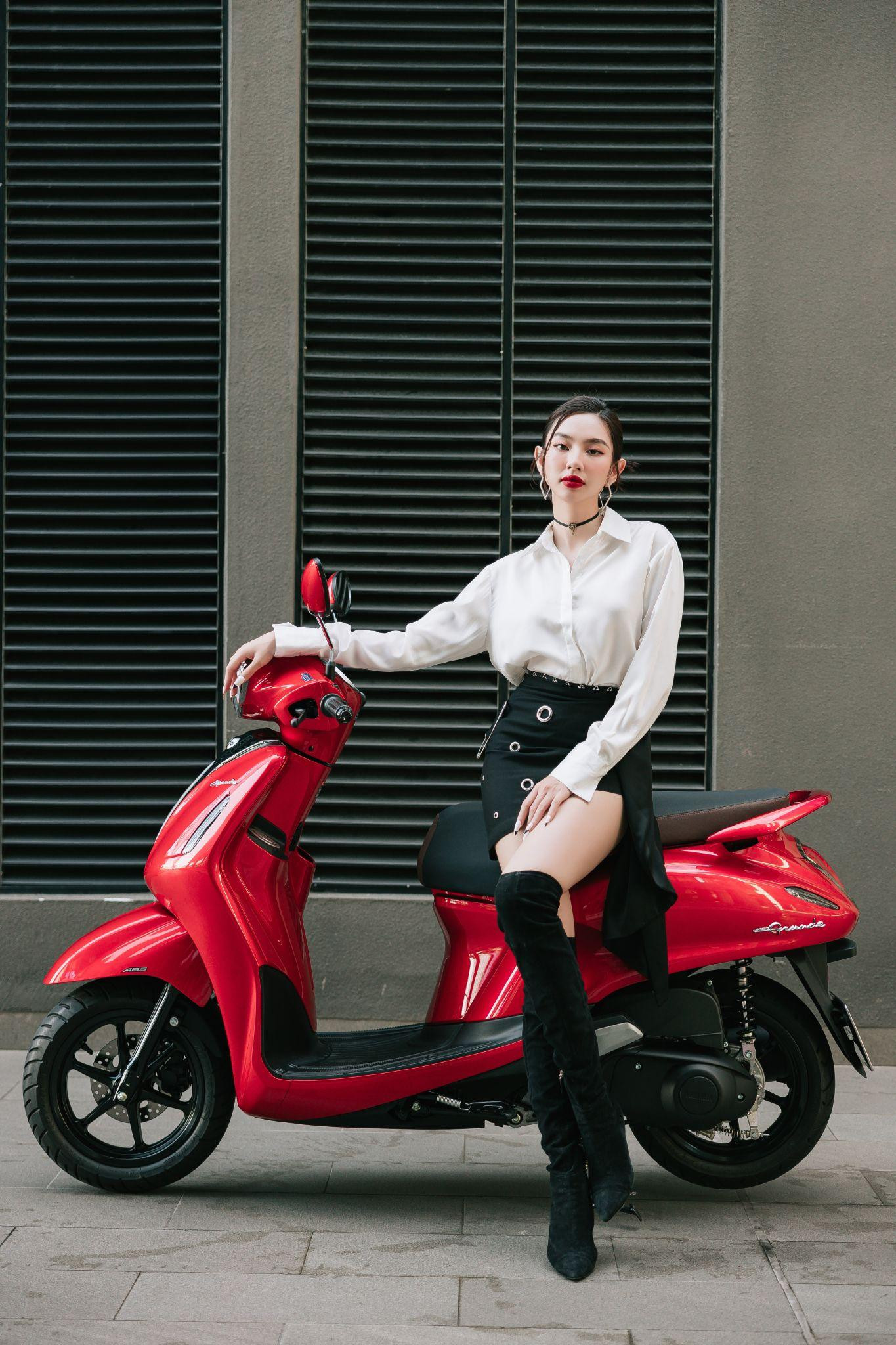 Yamaha Grande Hybrid được trang bị phanh ABS an toàn