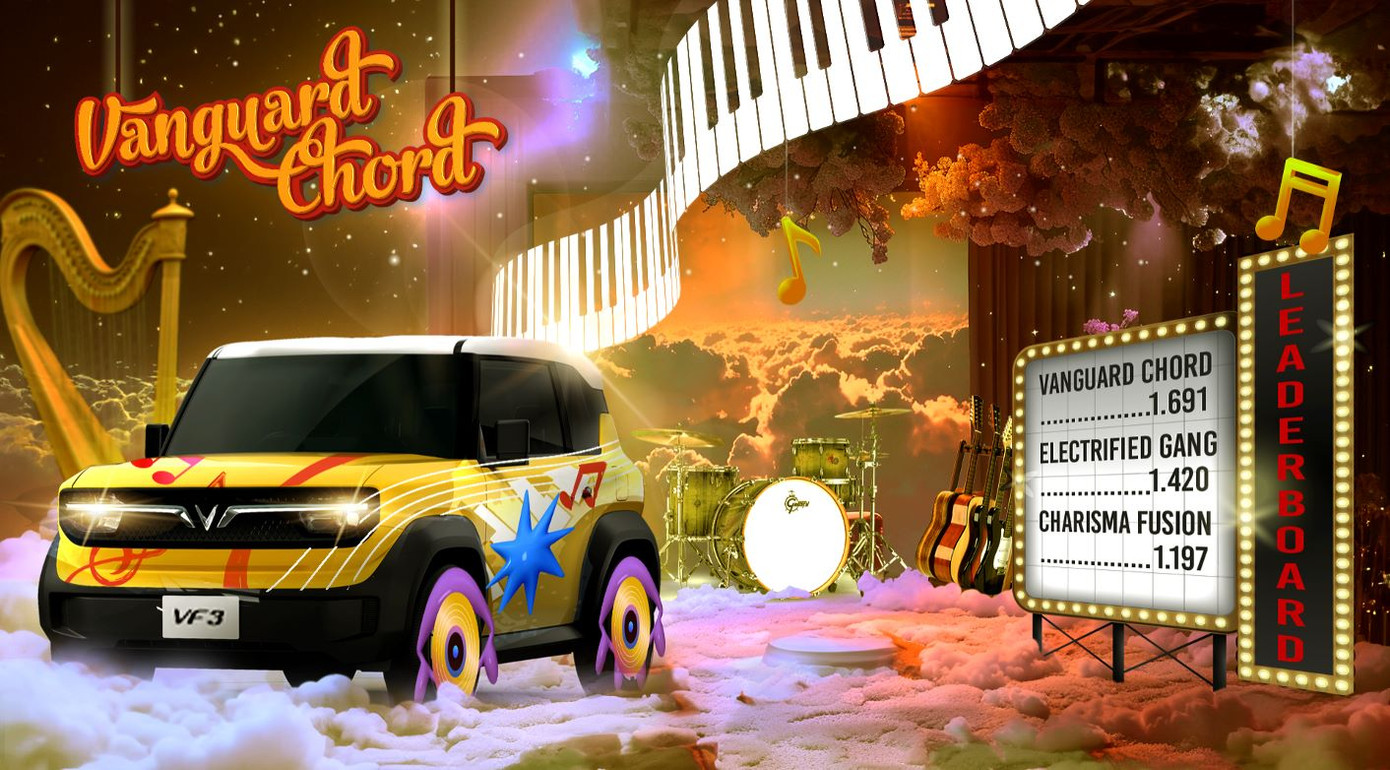 Khách hàng được thỏa sức sáng tạo cùng VF 3.