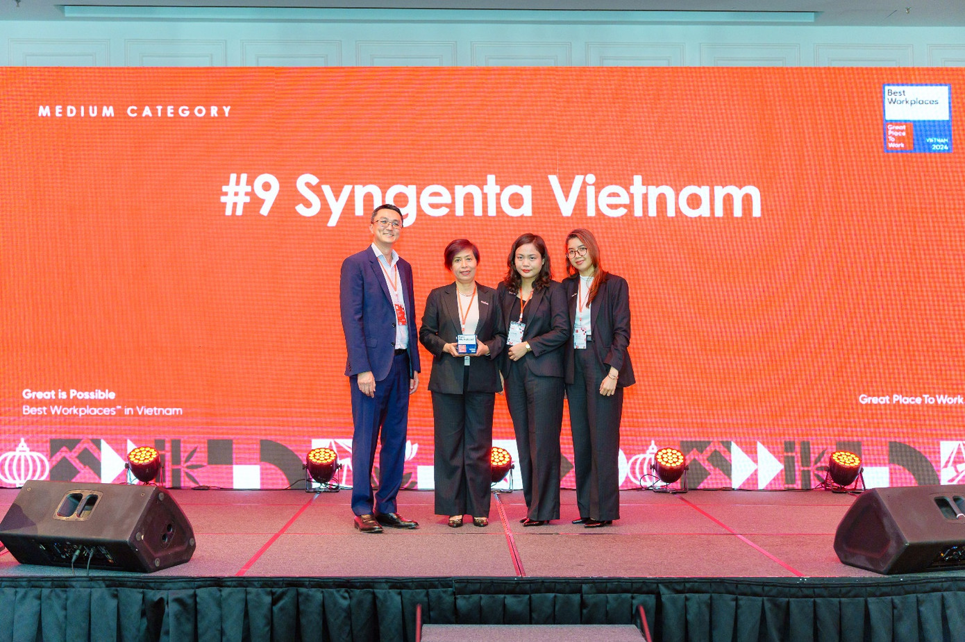 Syngenta Việt Nam nhận danh hiệu “Nơi làm việc xuất sắc hàng đầu Việt Nam 2024” từ tổ chức toàn cầu Great Place To Work