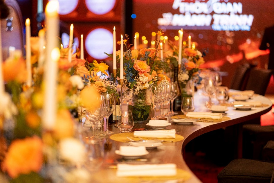 Không gian tiếp đón khách mời tại sự kiện Không gian tiếp đón khách mời tại sự kiện