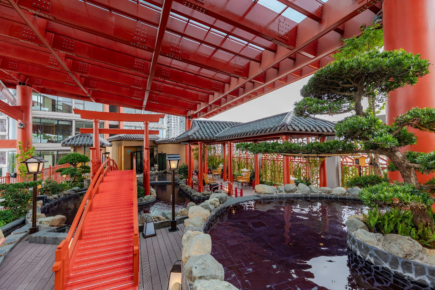 Không gian trị liệu khoáng nóng Mori Onsen & Spa tại Ecopark Không gian trị liệu khoáng nóng Mori Onsen & Spa tại Ecopark