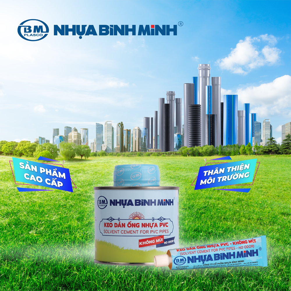 Nhựa Bình Minh định hướng phát triển các sản phẩm, dịch vụ thân thiện môi trường.