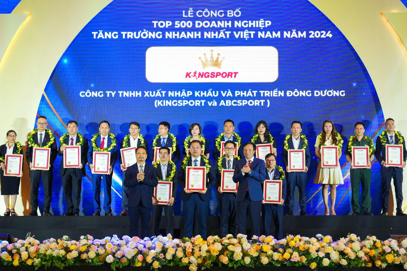 Tập đoàn Đông Dương 3 năm liên tiếp lọt Top 500 Doanh nghiệp tăng trưởng nhanh nhất Việt Nam