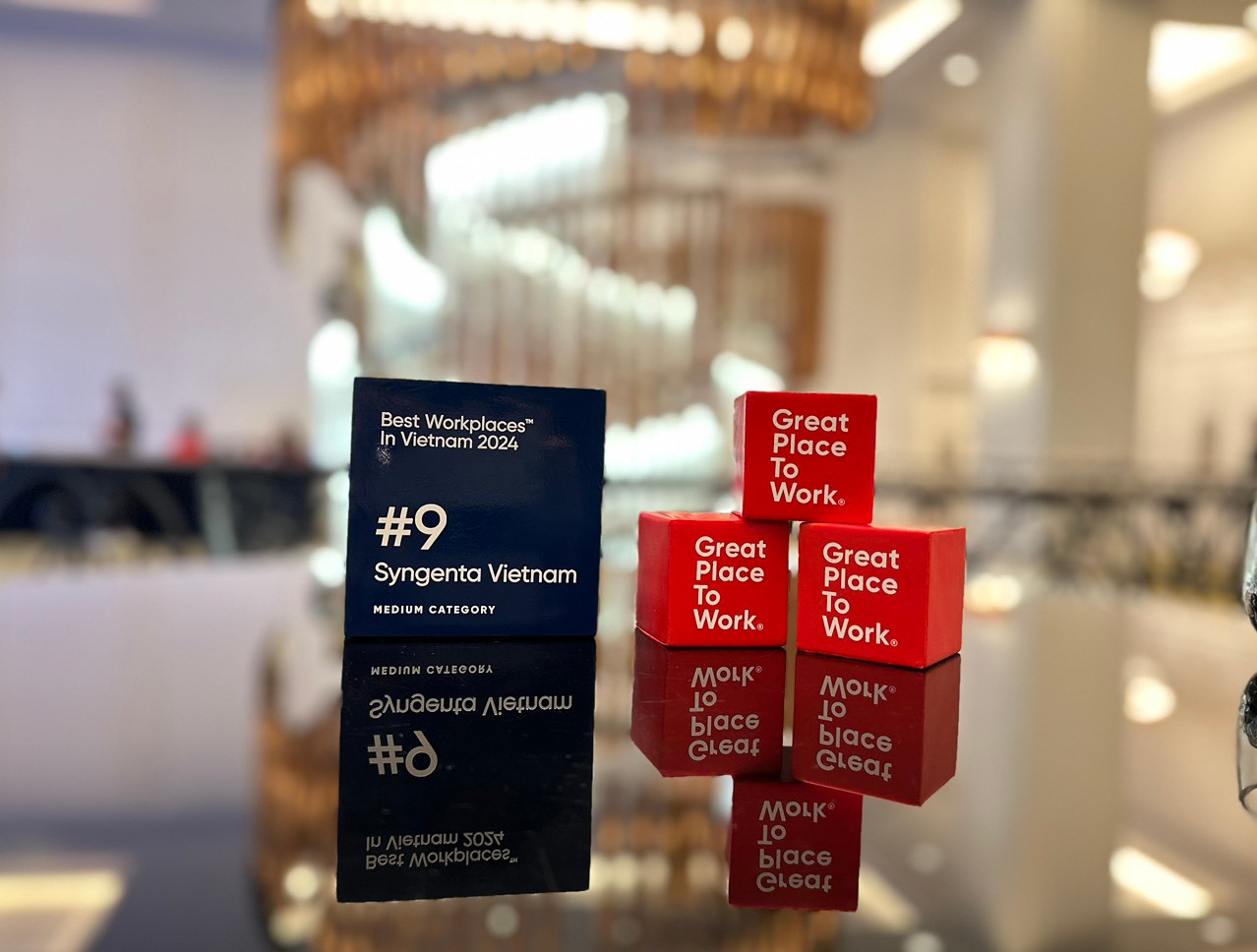 Syngenta Việt Nam tự hào có mặt trong top 25 công ty đạt danh hiệu “Nơi làm việc xuất sắc hàng đầu Việt Nam 2024”