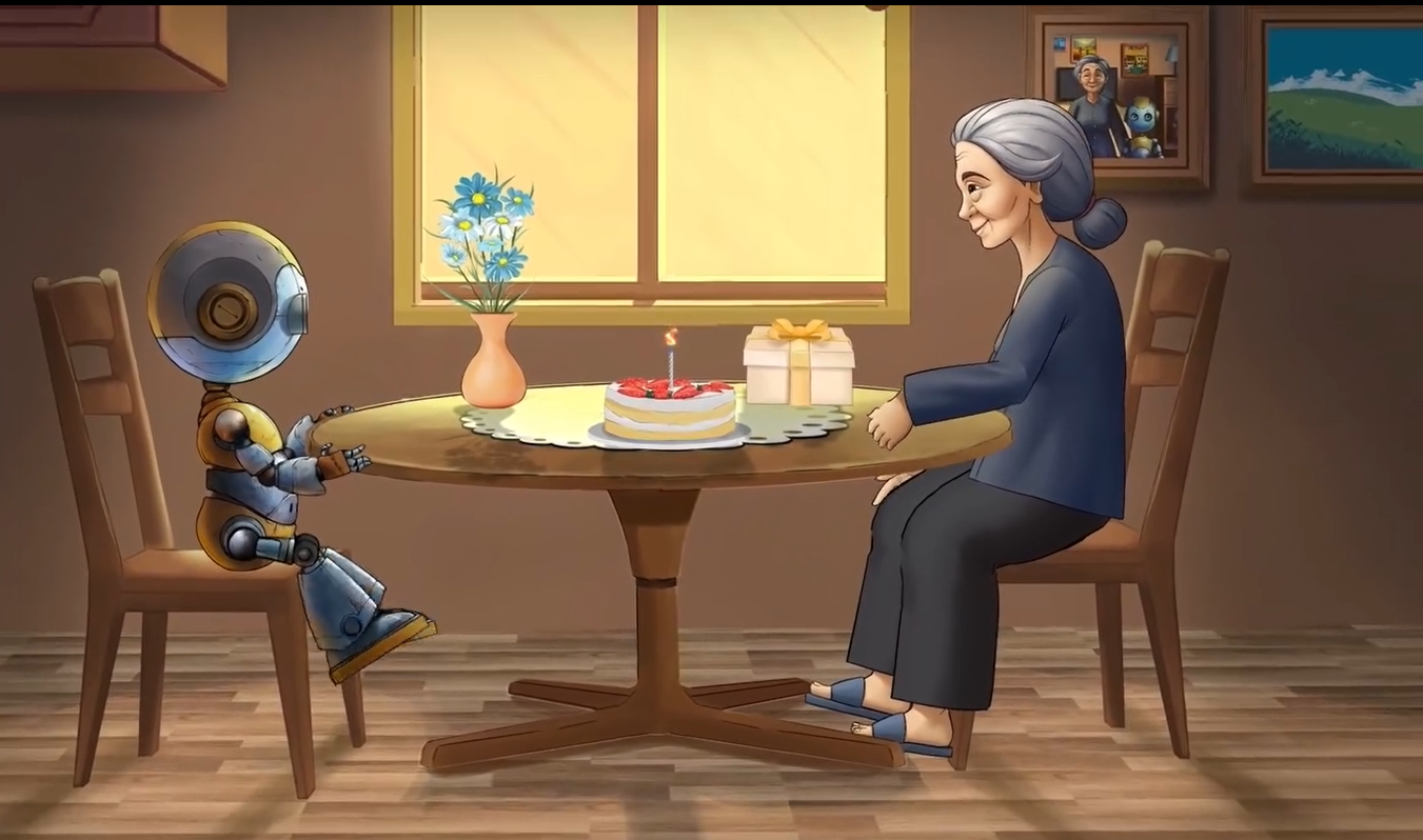 Phim ngắn 2D "The Present" thể hiện khoảnh khắc chân thành Phim ngắn 2D "The Present" thể hiện khoảnh khắc chân thành