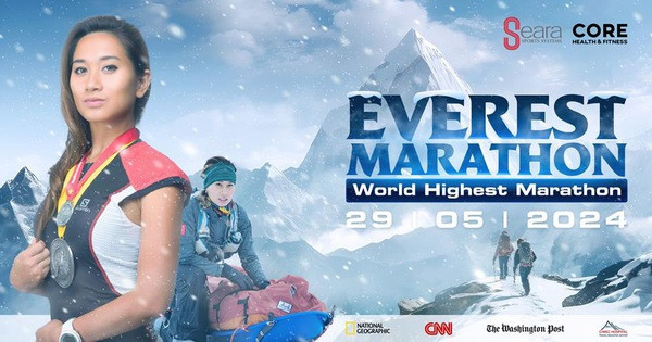 VĐV Thanh Vũ tham gia giải chạy Everest Marathon tháng 5 sắp tới (ảnh: Seara Sport Systems)