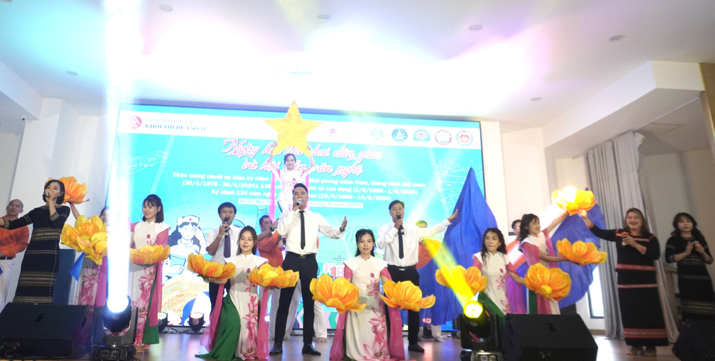 Các tiết mục văn nghệ đặc sắc tại ngày hội