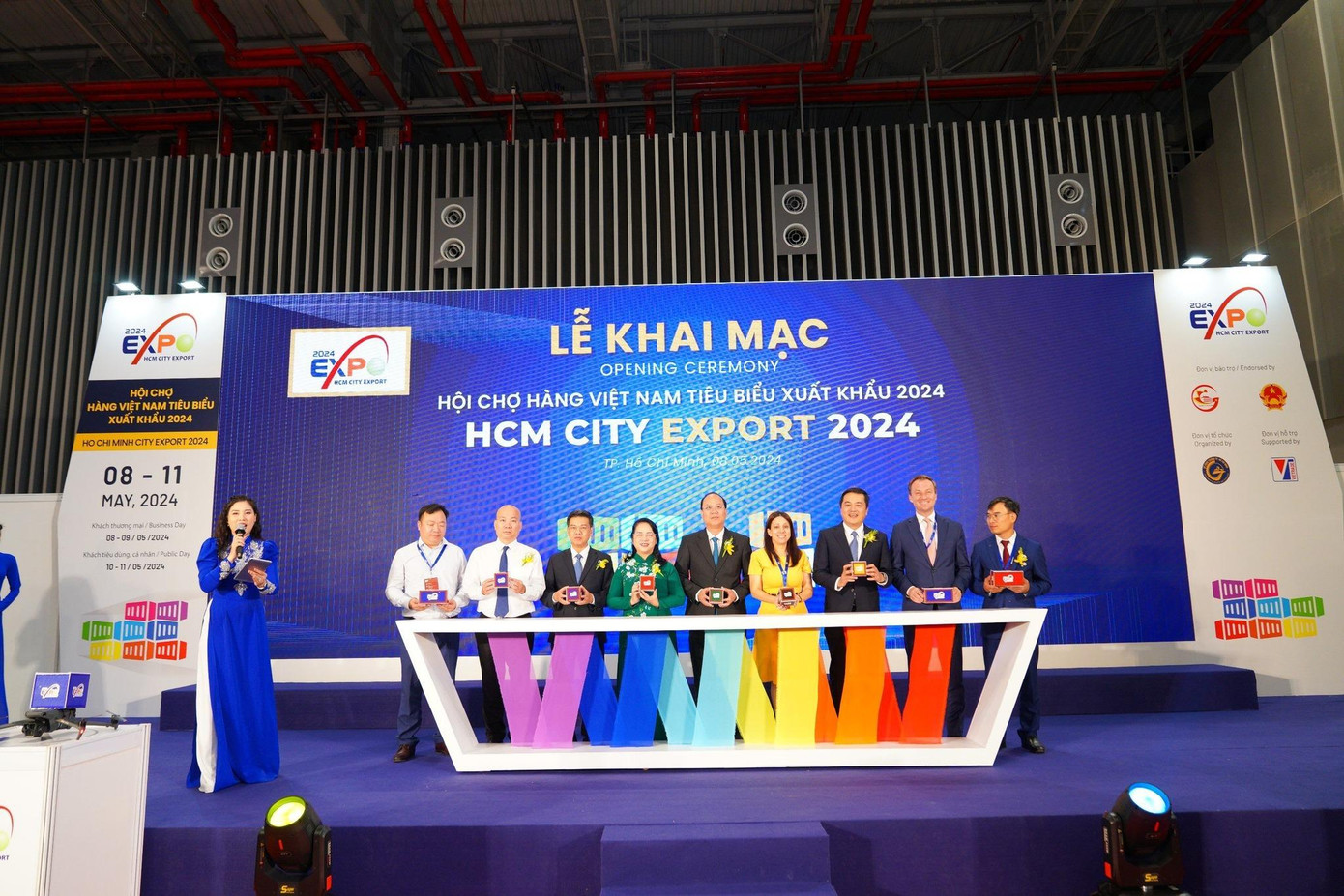 Sự kiện HCMC Export chính thức quay trở lại với quy mô lớn gấp đôi so với năm 2023 (Nguồn ảnh: Fanpage HCM City Export) Sự kiện HCMC Export chính thức quay trở lại với quy mô lớn gấp đôi so với năm 2023 (Nguồn ảnh: Fanpage HCM City Export)