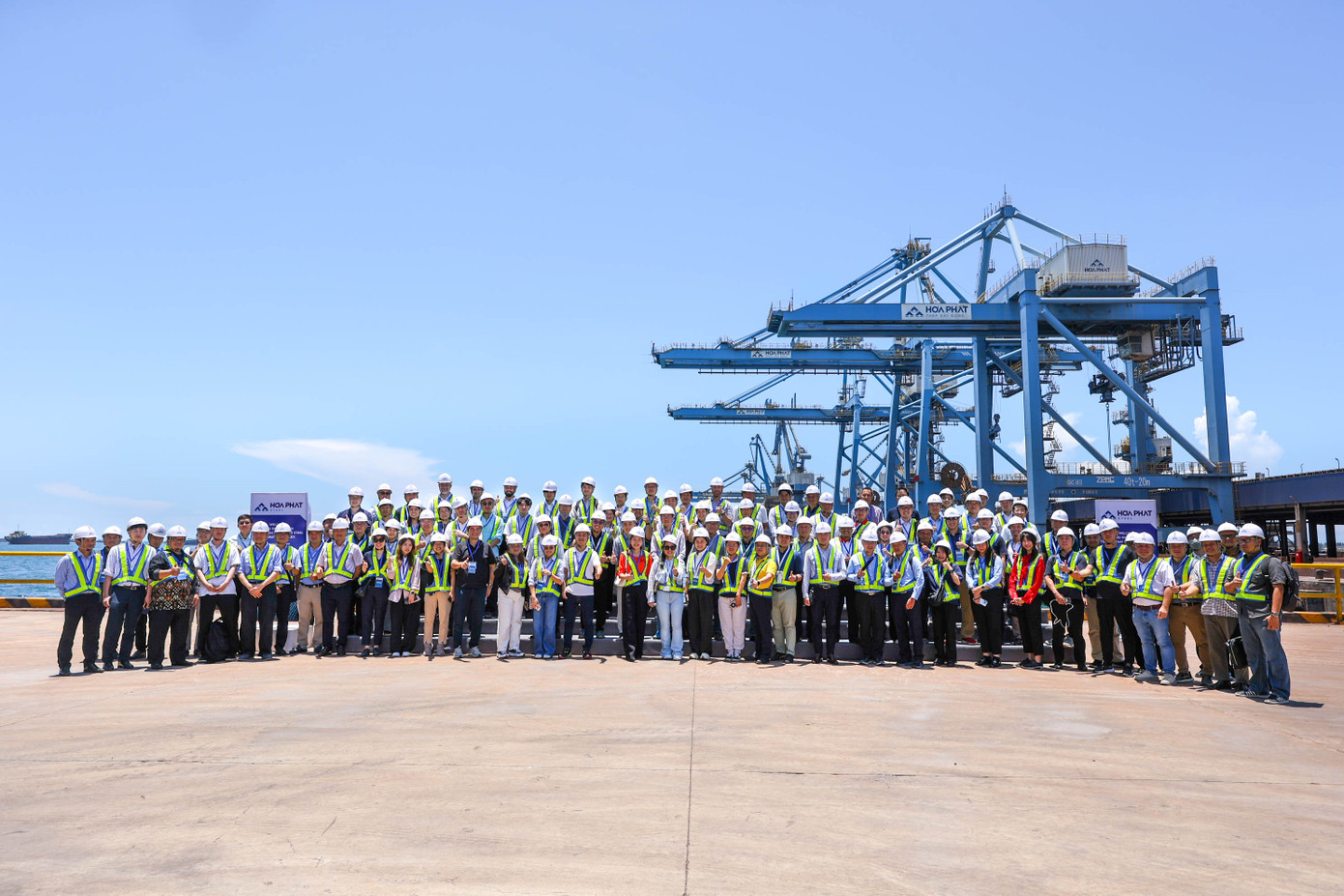 SEAISI thăm cảng Hòa Phát Dung Quất SEAISI thăm cảng Hòa Phát Dung Quất