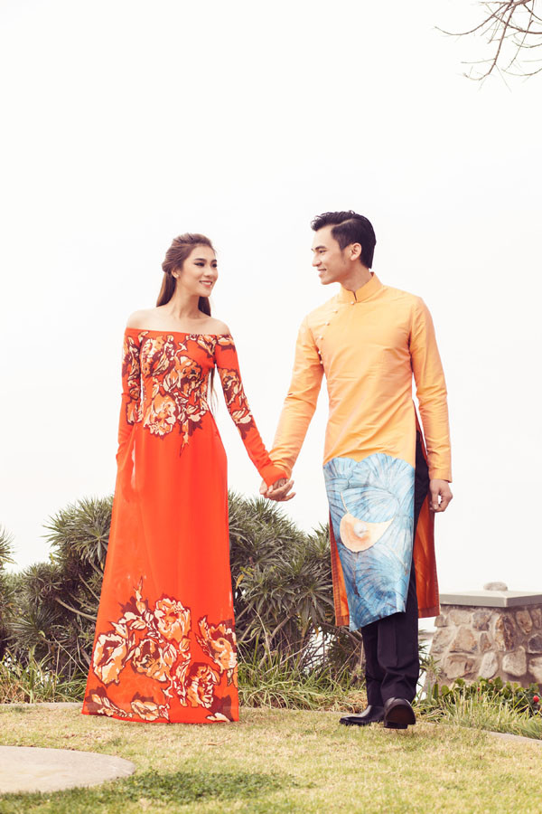 Kim Dung, Trang Lạ khoe sắc xuân bên 'nam vương' điển trai ảnh 3