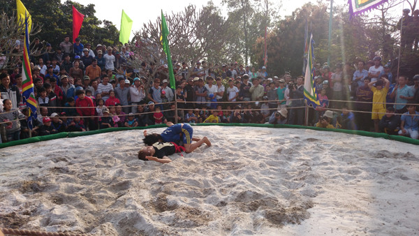 Khai mạc hội vật truyền thống làng Thủ Lễ ảnh 4