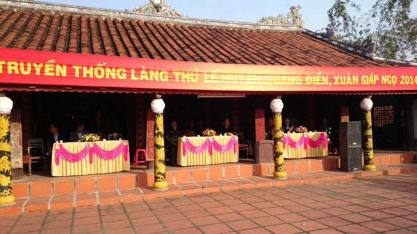 Khai mạc hội vật truyền thống làng Thủ Lễ ảnh 7